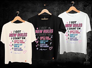 Camiseta Dualipa - Rules 1 2 3