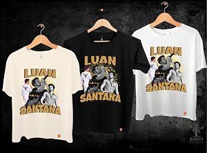 Camiseta Luan Santana - Golden (Manga com ou sem paetê)