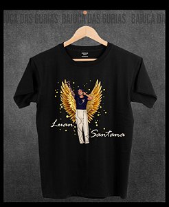 Camiseta Luan Santana - Asas douradas