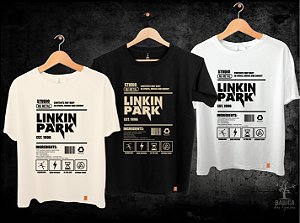 Camiseta Linkin Park - Hybrid Theory Content (Manga com/sem paetê)