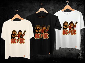 Camiseta AC/DC capivara INFANTIL