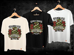 Camiseta Guns N' Roses - Paradise City Snake