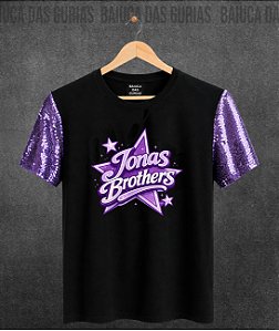 Camiseta Jonas Brothers - Lilás