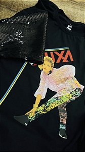 Camiseta Xuxa - Capa Álbum (manga com / sem paetê)