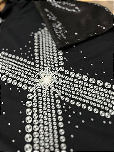 Camiseta Xuxa - X PRATA (Manga com/sem paetê)