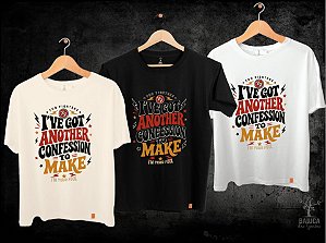 Camiseta Foo Fighters - Another Confession (manga com / sem paetê)