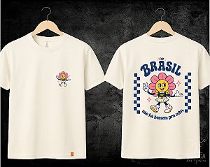 Camiseta Xuxa - No Brasil não há homem pra mim (frente e costas)