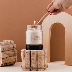 Vela Perfumada Fireside 180g