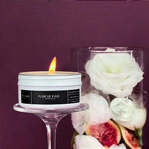 Vela Perfumada Flor de Figo com Sândalo 90 g