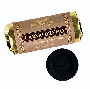 Carvão de acendimento rápido 33mm