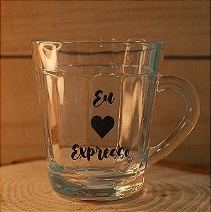 Caneca Americana Estampa Coração 90ml