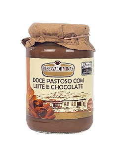 Doce Pastoso com Leite e Chocolate