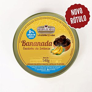 Bananada Zero Açúcar – 540g