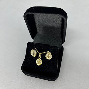 Conjunto Nossa Senhora Aparecida Cravejado
