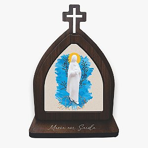 Adorno de mesa capela Maria em Saida