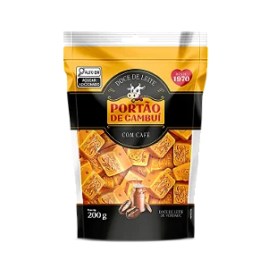 Doce de Leite com Café em Tablete 200g