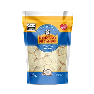 Cocada ao Leite em Tablete 165g