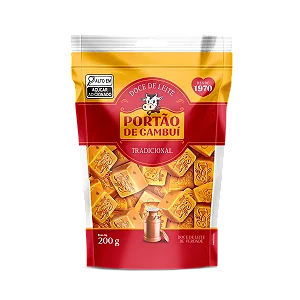 Doce de Leite Tradicional em Tablete 200g