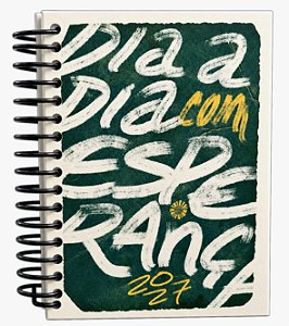 Diário Dia a Dia com Esperança 2027 - Verde Jade