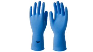 Luva Light Sanro Azul - Tamanho P - (Caixa c/ 100 Pares )