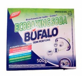 Soda em pó Búfalo 500 Gramas (Caixa c/6 Unidades)