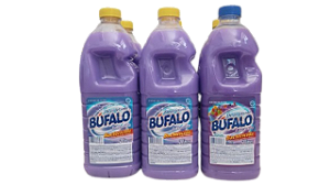 Desinfetante Búfalo 2 Litros Lavanda  (Caixa c/ 6 Unidades)