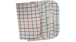 Pano De Pia Quadriculado (30x42CM) - (Fardo c/ 12 Unidades)