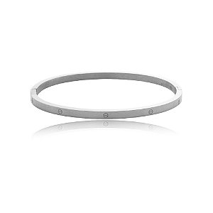 Bracelete Clássico Moderno Inox 316L
