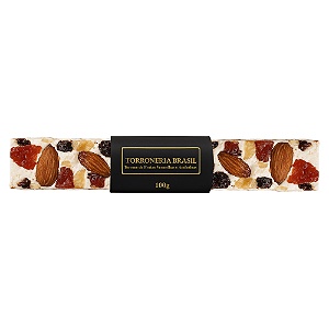 Torrone de Frutas Vermelhas e Amêndoas 100g