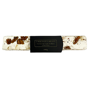 Torrone de Limão Siciliano e Noz Pecan 100g