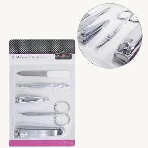 Kit Manicure com 5 Peças Cuidado para as Unhas - AFD25022