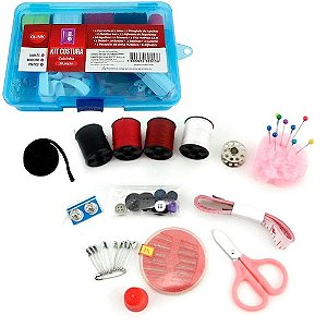 Kit Costura 50 Peças com Organizador - BEE1011