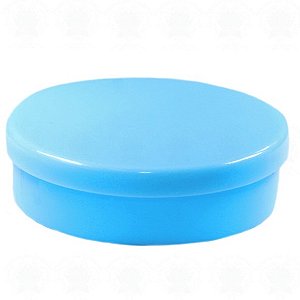 Kit 10 Latinhas Pote Mint To Be Plástica Azul Bebê Lembrancinha 5x1cm - RU124A