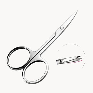 Tesoura De Ponta Reta Para Unhas Em Aço Inox 4*9cm - TSB-01