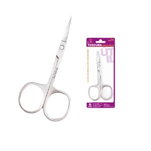Tesoura De Ponta Reta Para Unhas Em Aço Inox 4*9cm - TSB-01
