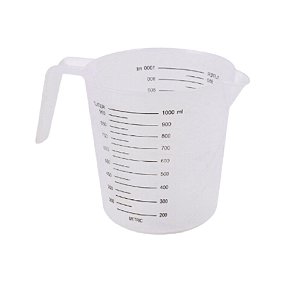 Jarra Medidora De Plástico Com Alça 1 Litro - PO-04