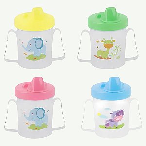 Copo Infantil com Bico e Alça 200ml - COP-53