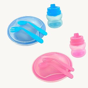 Kit Alimentação com  4 Peças Premium Para Bebês - 700