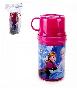Garrafa Térmica Infantil Frozen 250 ml com Caneca - Y-729