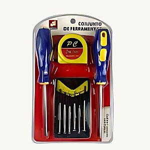 Kit Ferramentas De Metal E Emborrachado - Barcelona BAR-17229-50