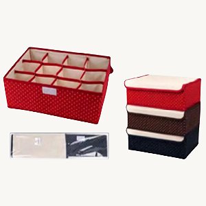 Organizador para Armário Super Prático em Poliéster 12x25x32cm - ORG-28