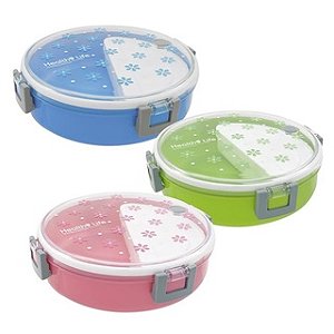 Marmita com Divisórias e Travas Livre de BPA 1000ml - CA12148
