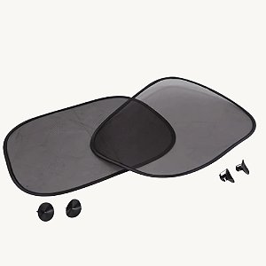 Protetor Solar para Janelas de Carro 45x37cm 2 Peças - PSO-01