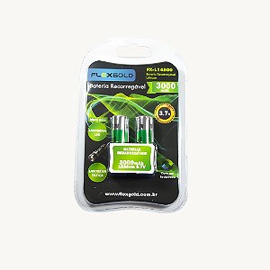 Bateria Recarregável Indicada para Lanternas 3000mAh / 3.7V - FX-L14500