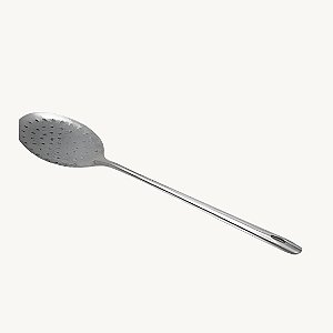 Escumadeira em Aço Inox para Frituras Utensílio para Cozinha 32x10CM - MX-1012