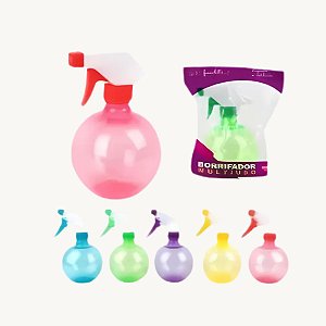 Borrifador Spray de Plástico 500ml Diversas Cores - BOR-600-7