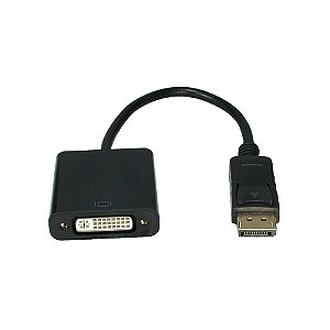 ADAPTADOR DISPLAYPORT MACHO X DVI FÊMEA - XC-DPxDVI-F