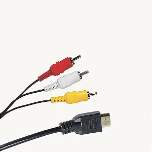 CABO MULTIMIDIA HDMI XC-HDMI -3RCA 3 METROS MARCA X-CELL