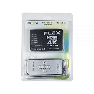 HUB SWITCH HDMI 4K-UKTRA HD- 5X1 FX-HUB-4k -X-CELL