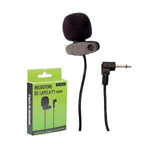 Microfone de Lapela P1 Mono XC-ML-01  X-CELL